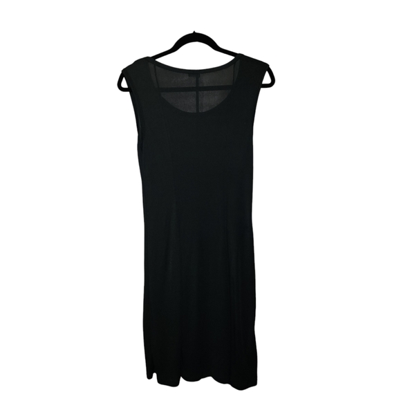 Benetton Lightweight Black Dress - Picture 3 of 4